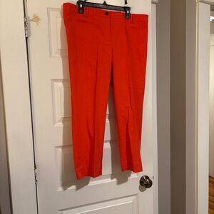 Ann Taylor Vibrant Coral Pants